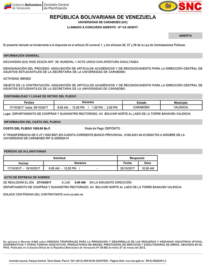 Concursos