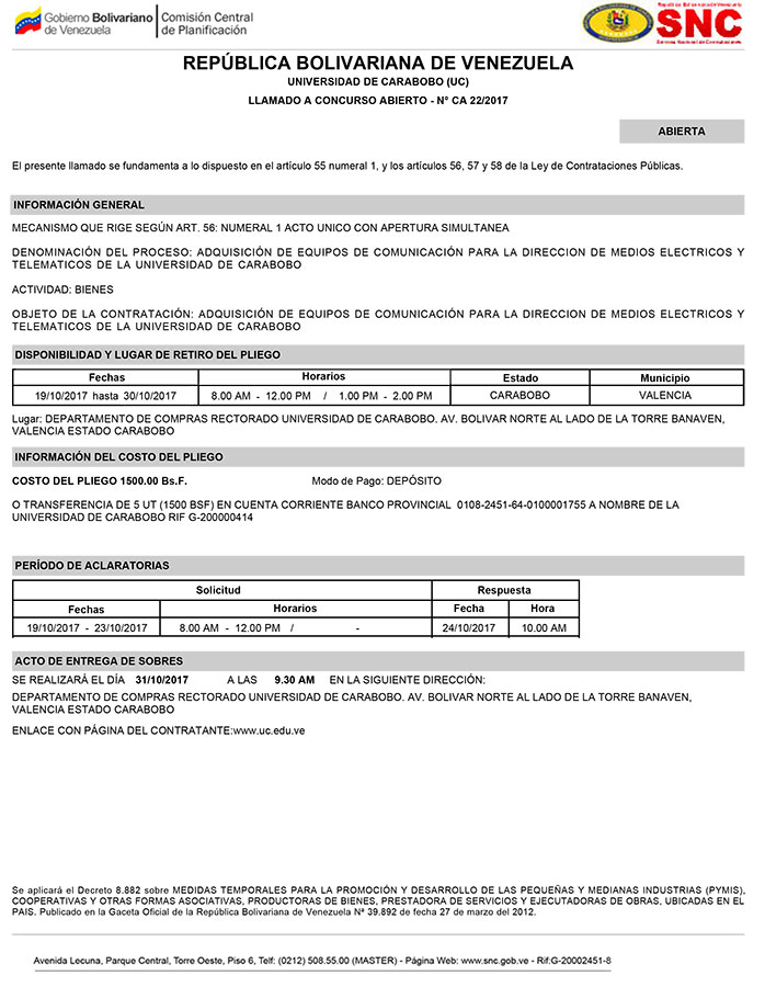 Concursos