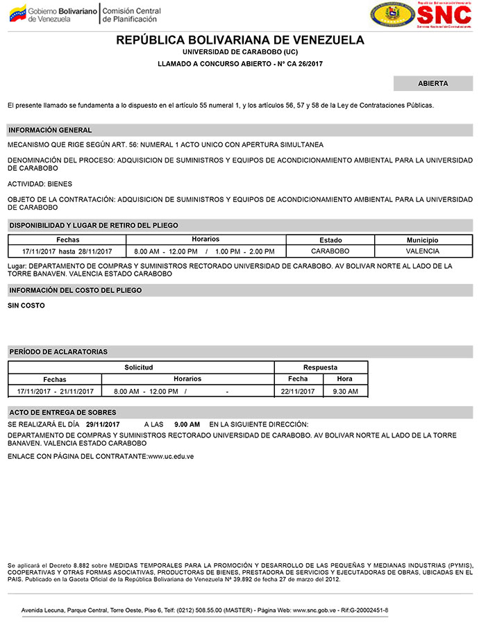 Concursos