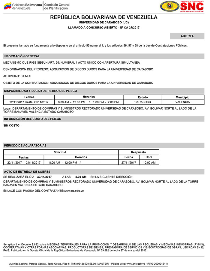 Concursos