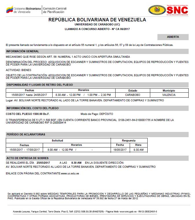 Concursos