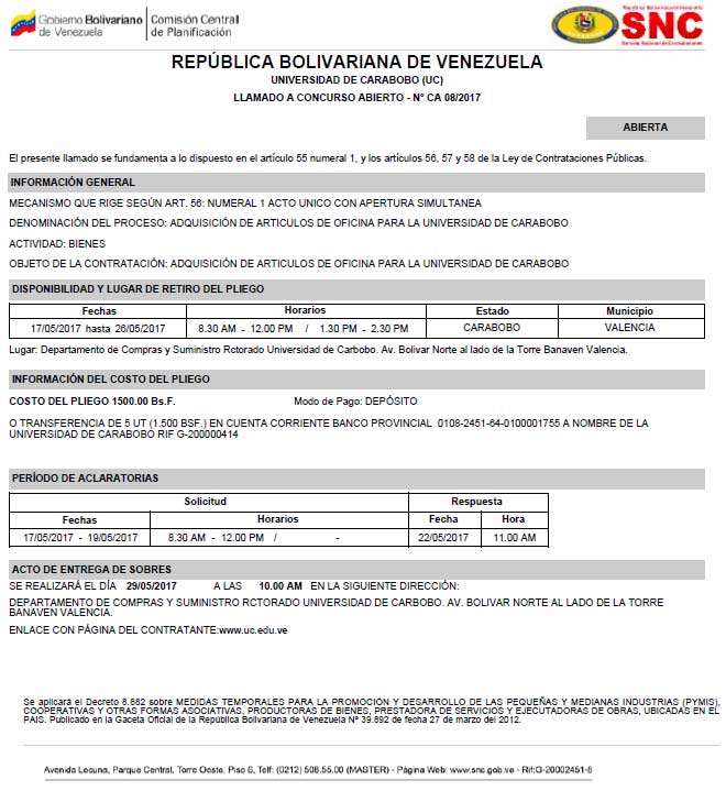 Concursos