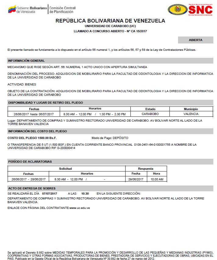 Concursos