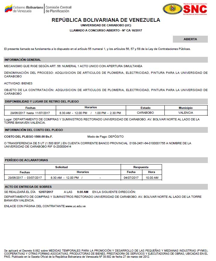 Concursos