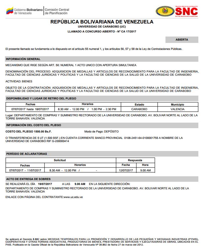 Concursos