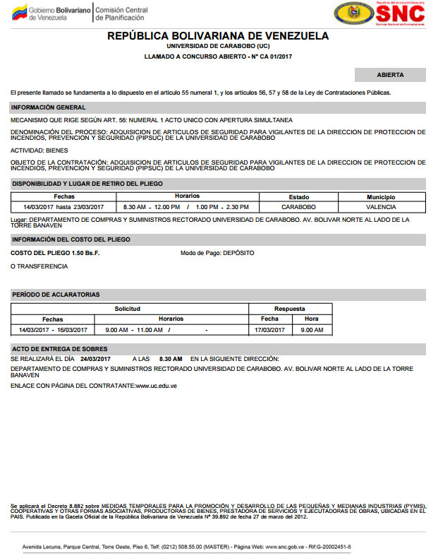 Concursos